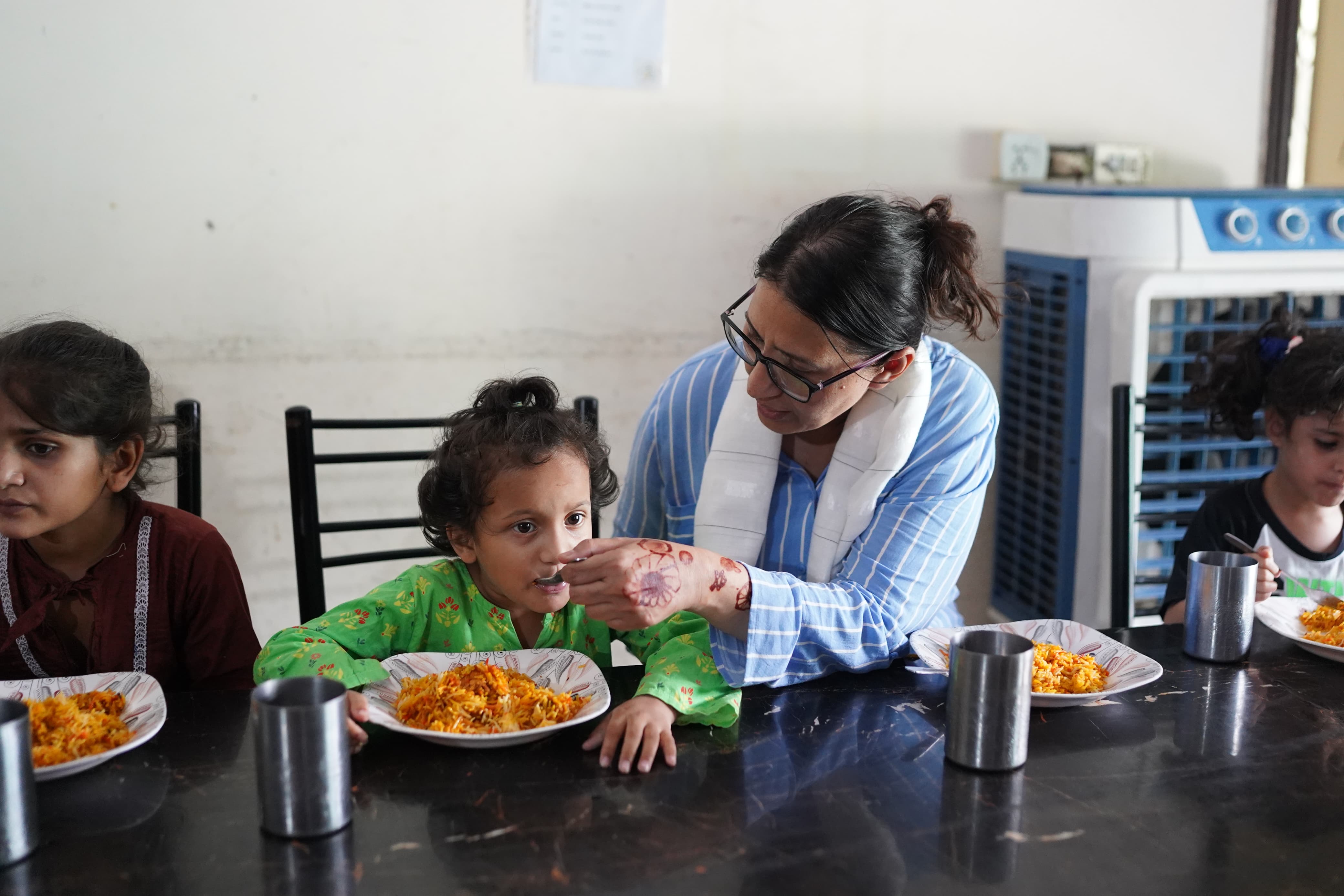 Healthcare support for girls at Holistic Foster Care Foundation