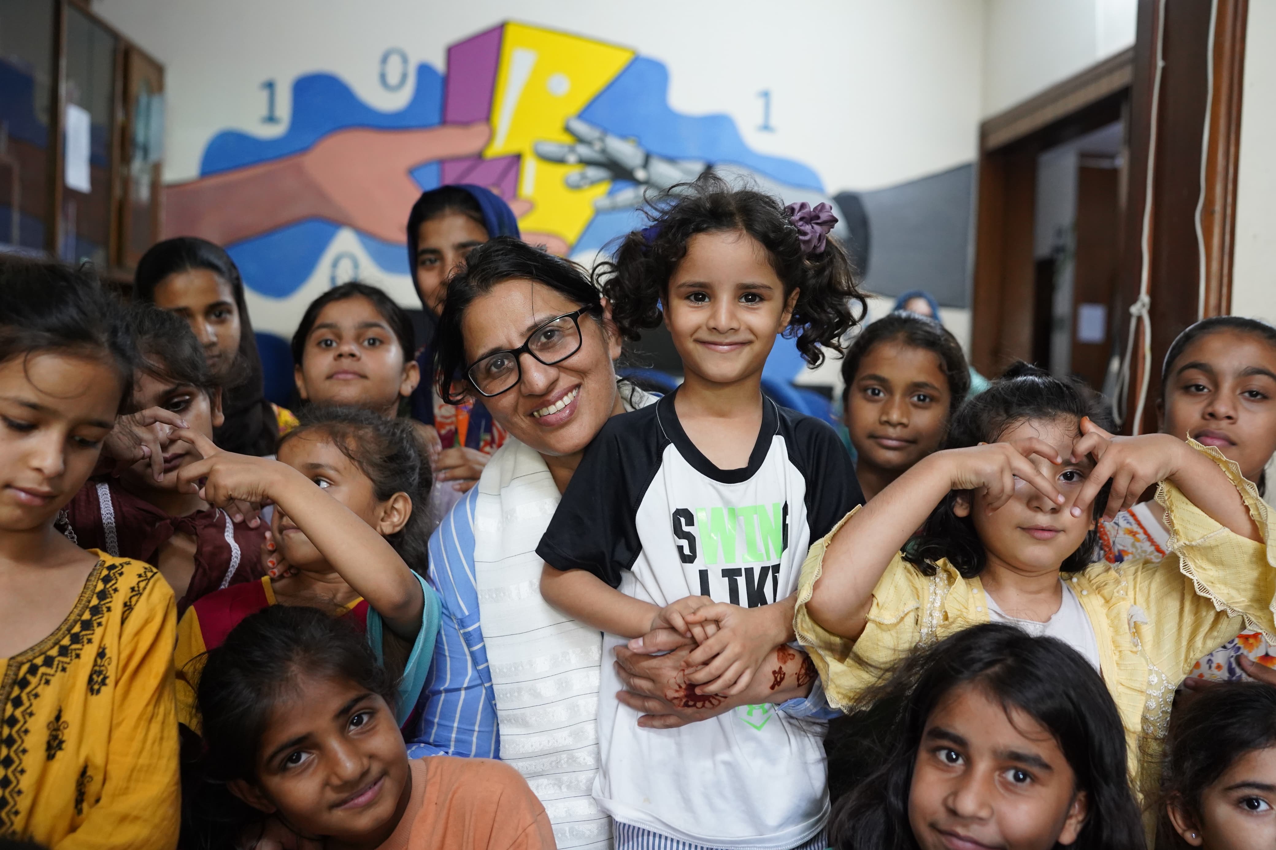 Emotional Support for Underprivileged Girls in Lahore